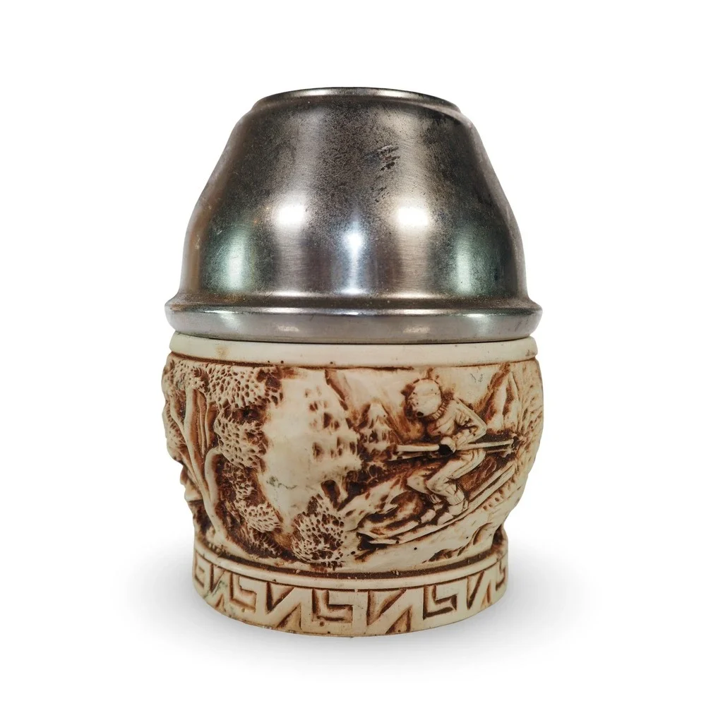 San Carlos de Bariloche Yerba Mate Gourd Set Argentine‎ Souvenir